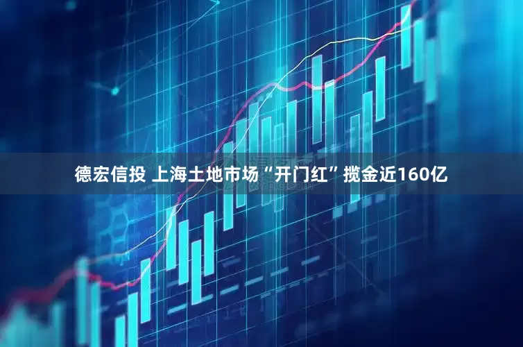 德宏信投 上海土地市场“开门红”揽金近160亿