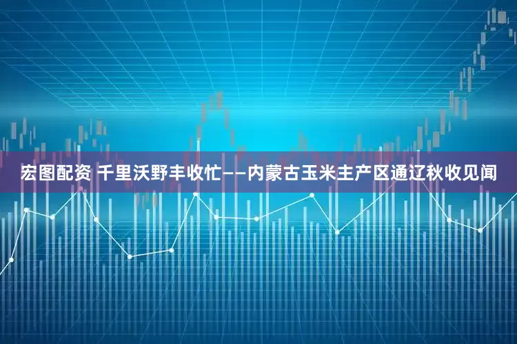 宏图配资 千里沃野丰收忙——内蒙古玉米主产区通辽秋收见闻